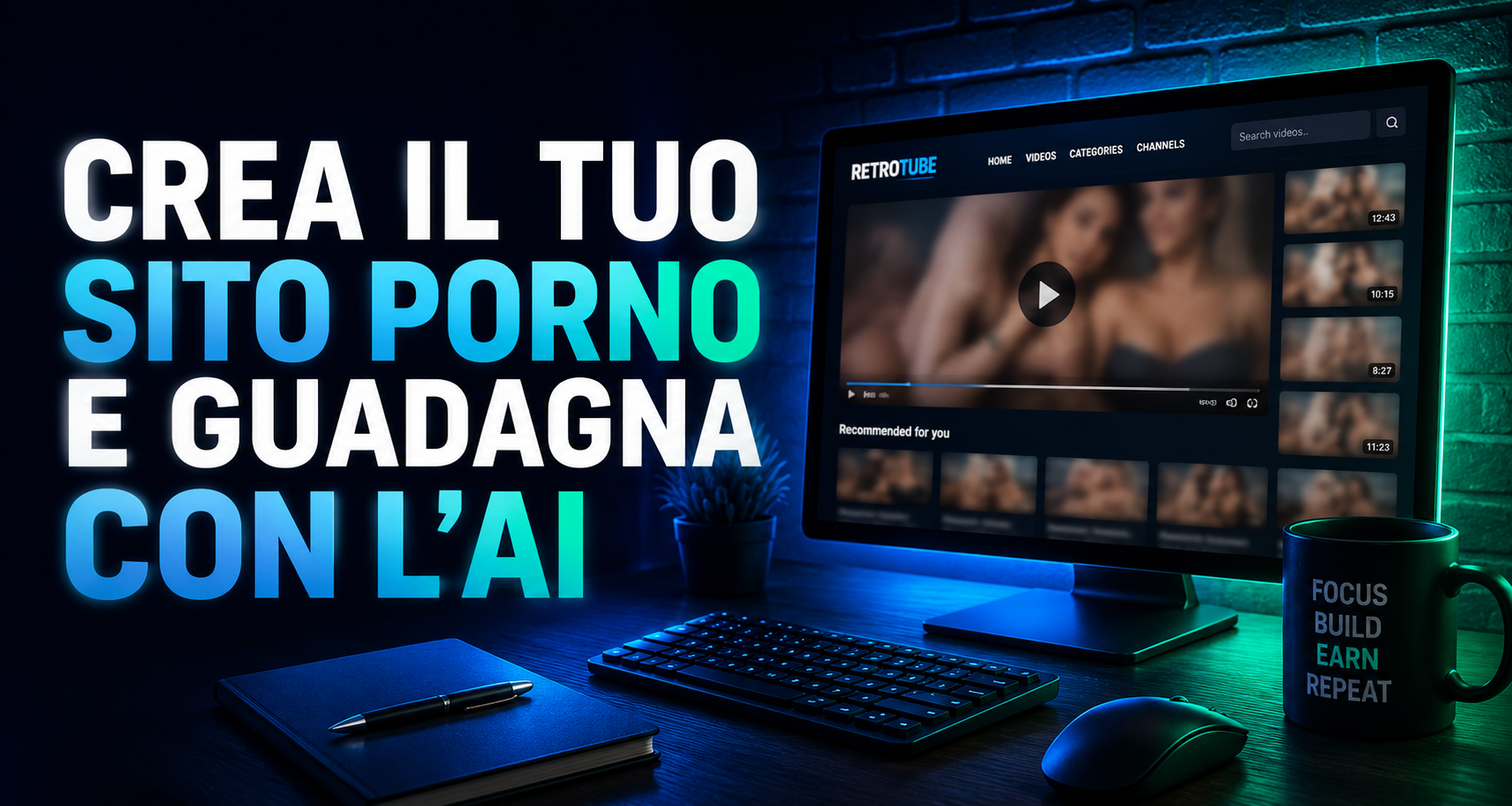 Come Realizzare un Sito per Adulti con il Supporto dell’AI – Prompt e Guida COMPLETA 2026